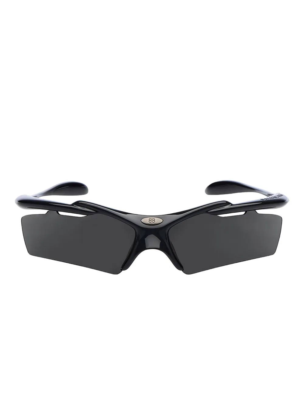Balenciaga Eyewear shield-frame sunglasses | Black | Image 1