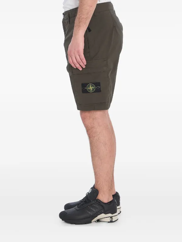 Stone Island Cargo Bermuda Shorts | Green | FARFETCH