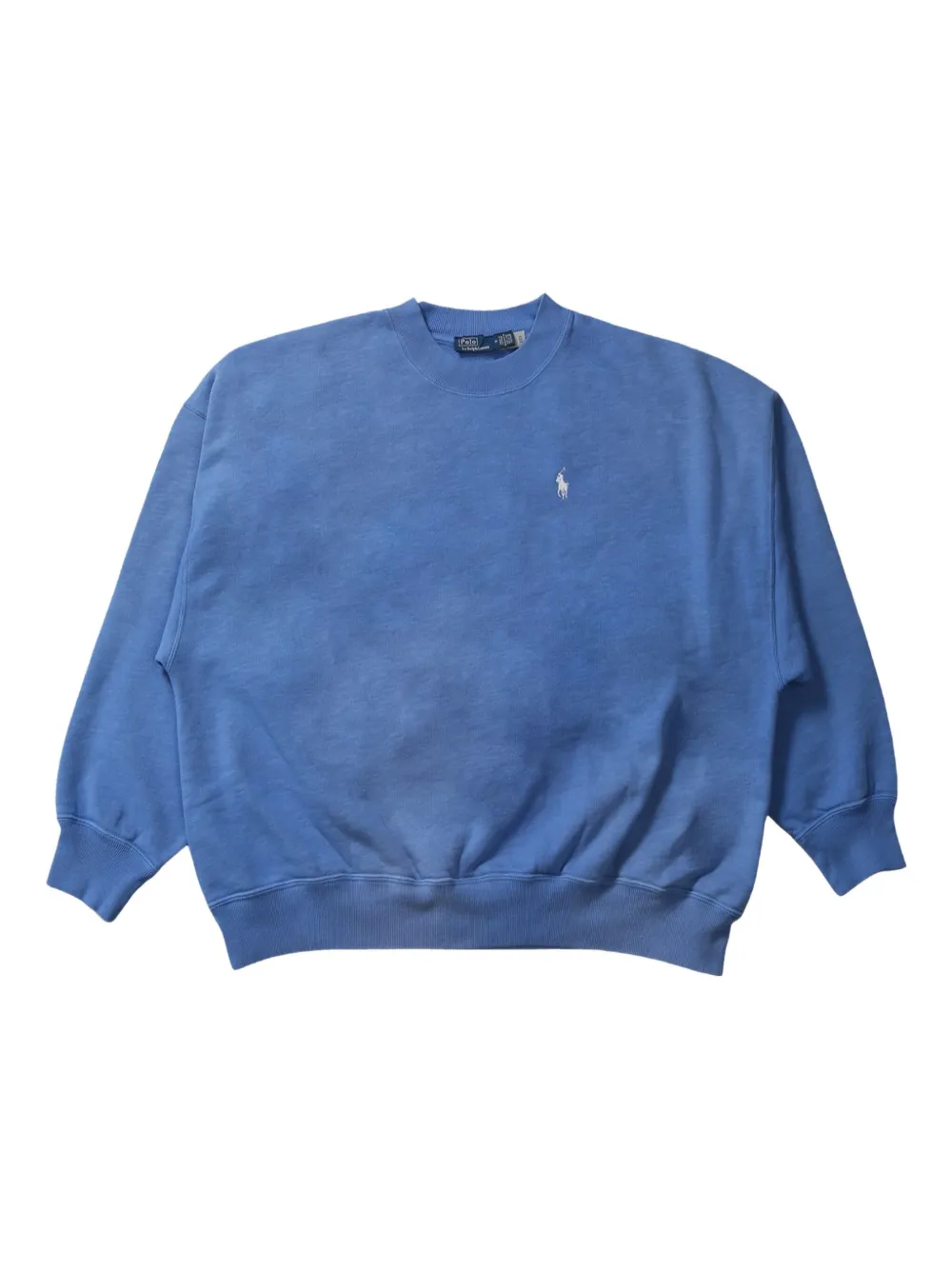 logo-embroidered sweatshirt