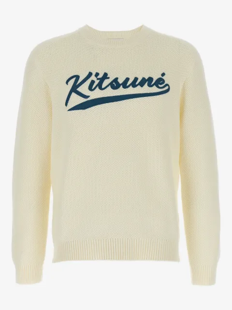 Maison Kitsuné varsity-tröja med logotyp