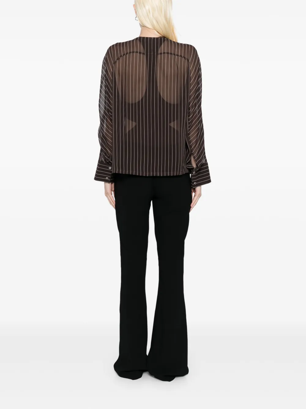 LESS SILK LONG SLEEVED SHIRT