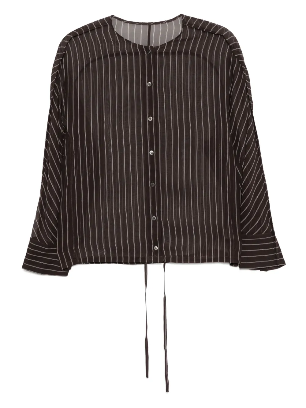 LESS SILK LONG SLEEVED SHIRT