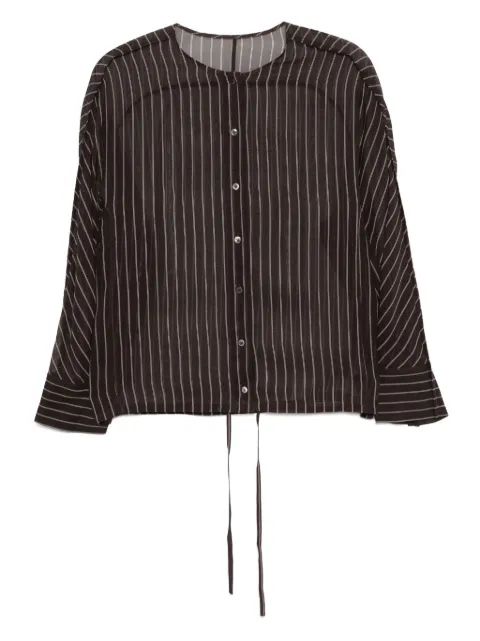 LESS silk long sleeved shirt