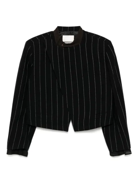 LESS striped cropped jacket