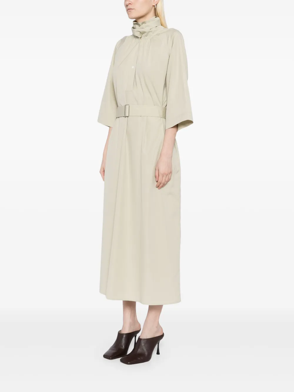 LESS COTTON SHORT SLEEVED DRESS