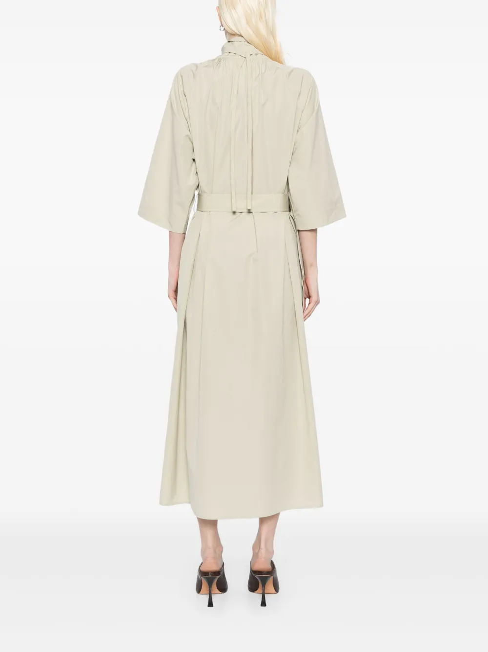 LESS COTTON SHORT SLEEVED DRESS
