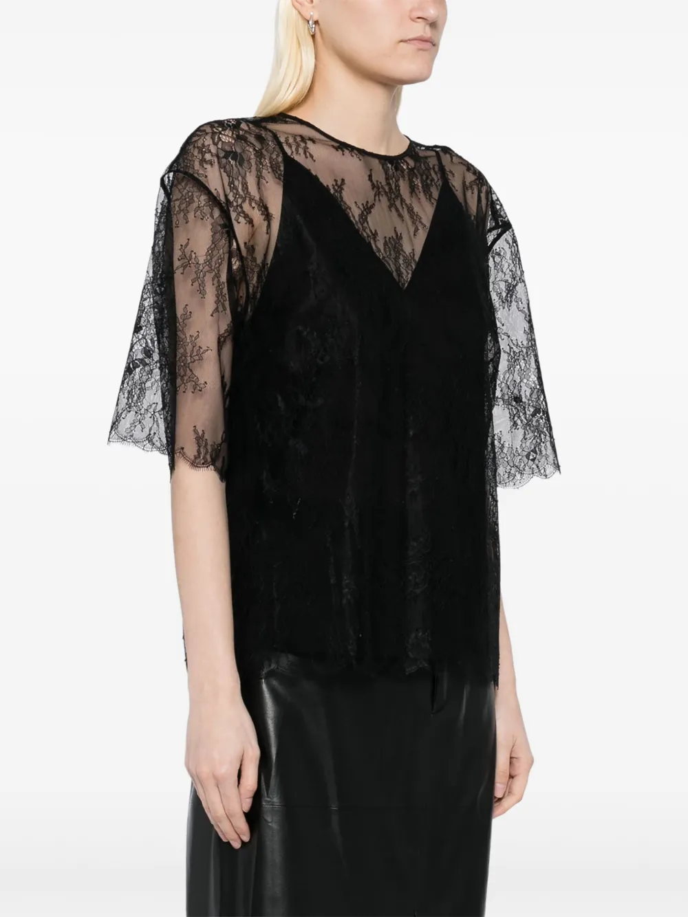 LESS LACED TOP