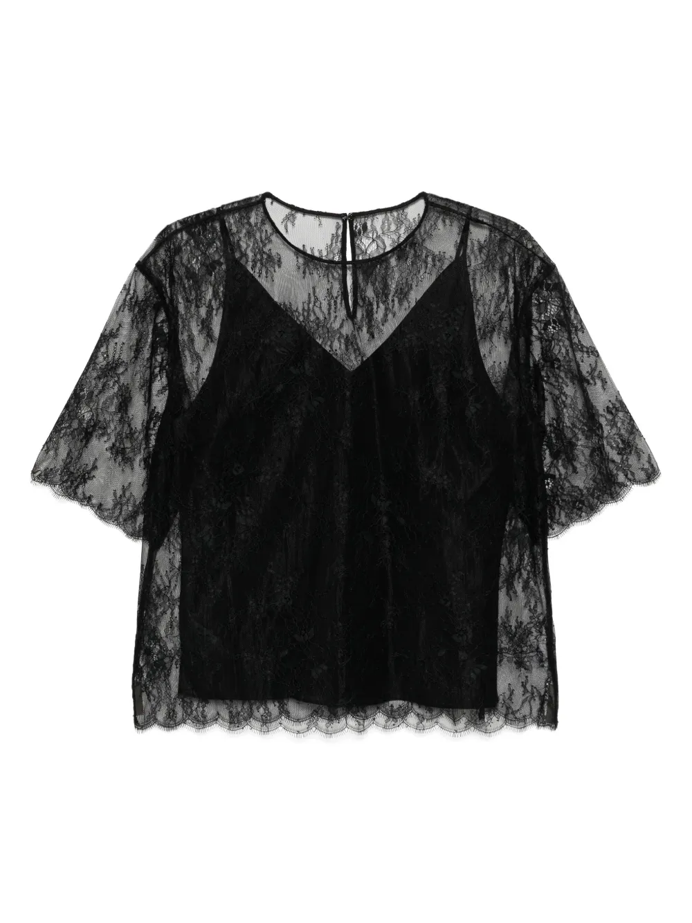 LESS LACED TOP