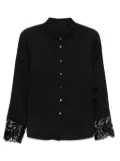 LESS long-sleeved shirt - Black