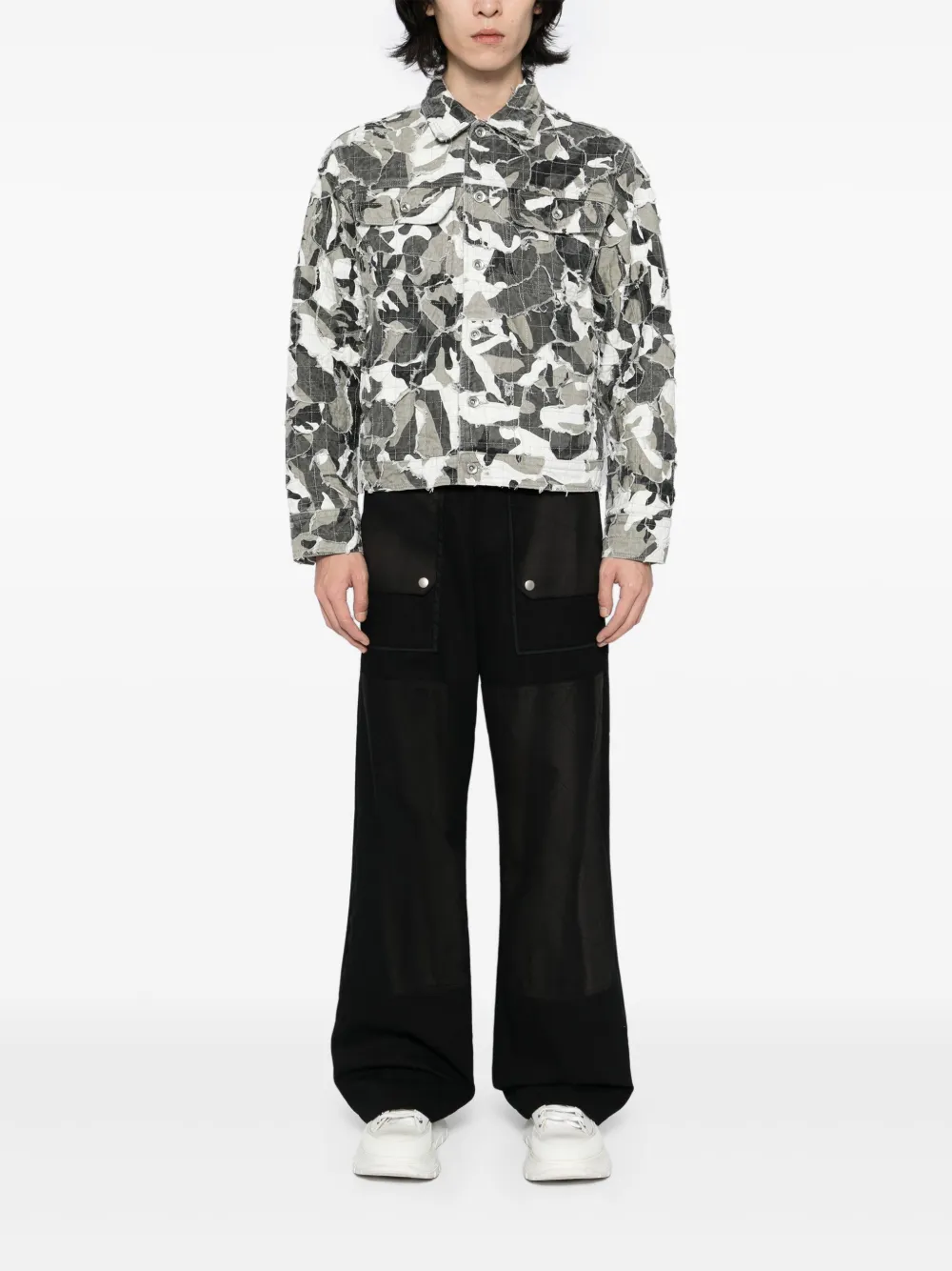 Who Decides War veste à motif camouflage | Surchemises | Image 2