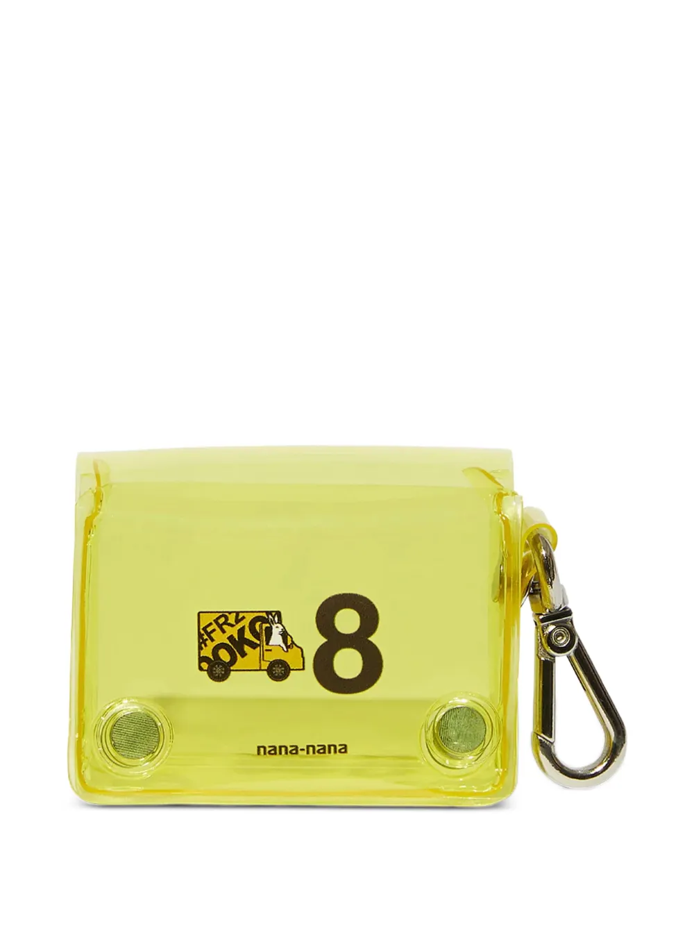 Nana-Nana Number-8 透明拼接手提包 | Image 2