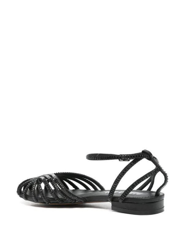 Bibi Lou Serabi Flat Pumps | Black | FARFETCH