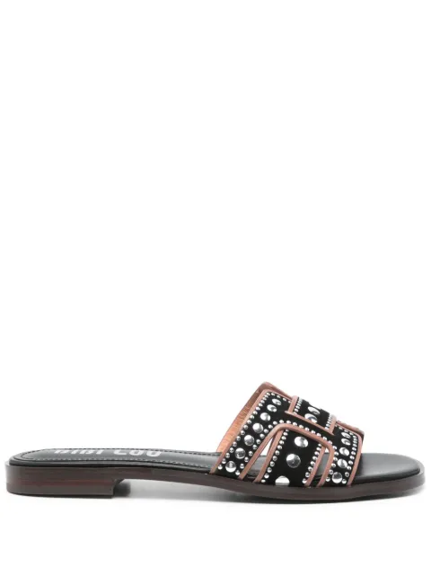 Bibi Lou stud-embellished flat sandals