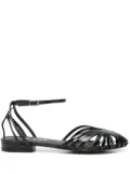 Bibi Lou strappy ballet flats - Black