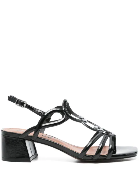 Bibi Lou 45mm patent sandals