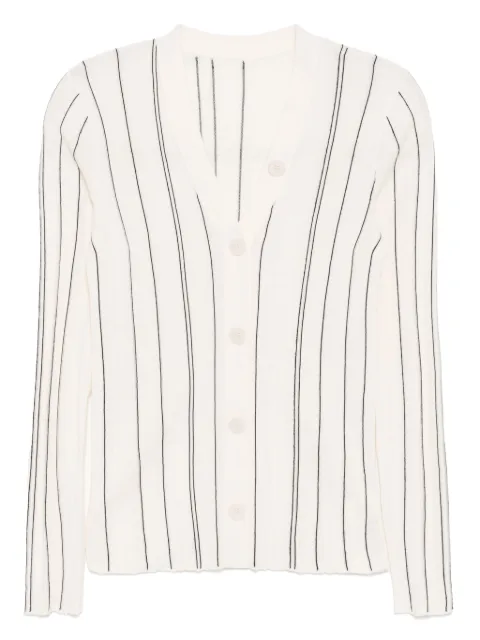 LESS striped cardigan