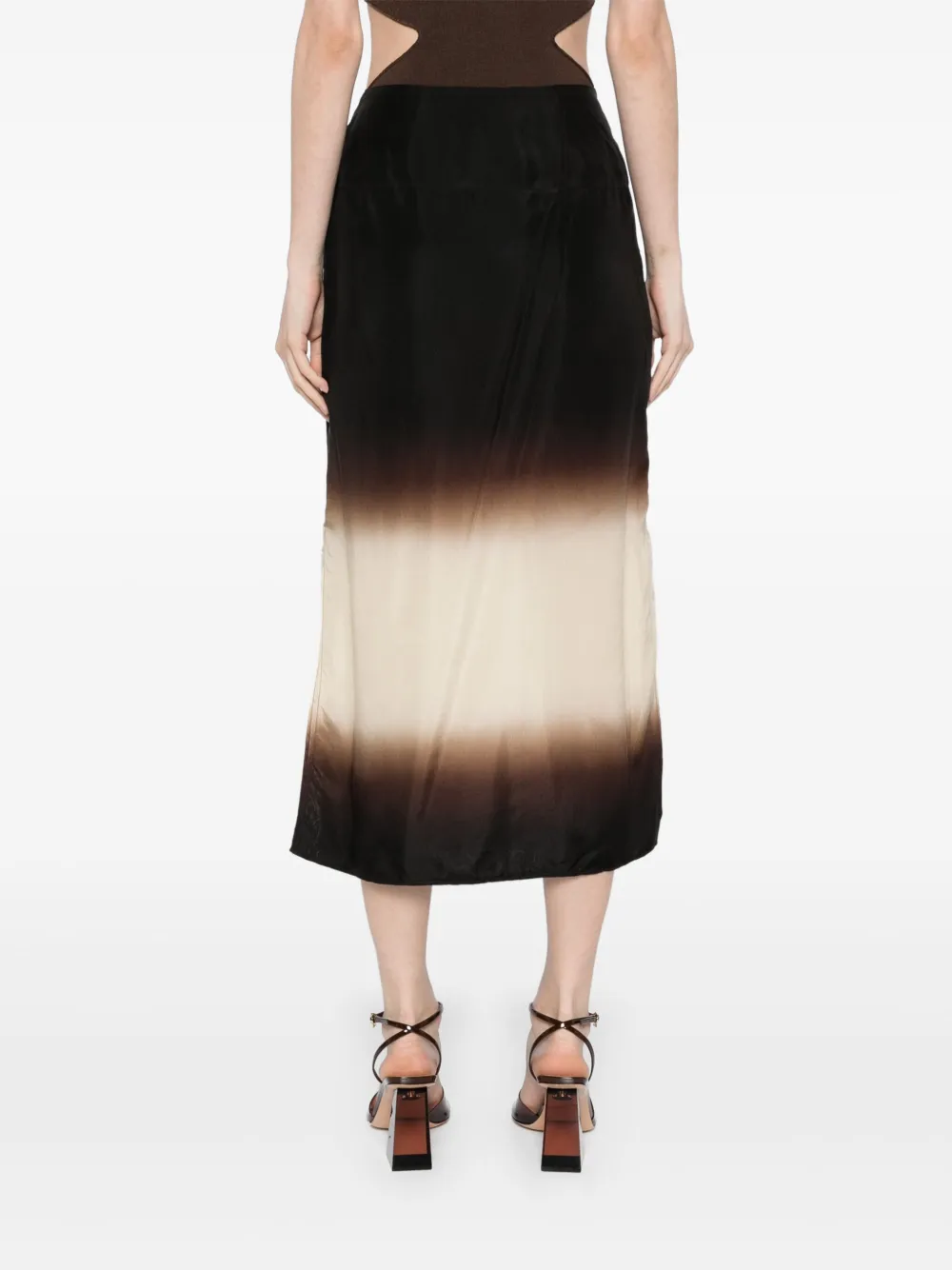 LESS SILK ELECTROSPUN SKIRT