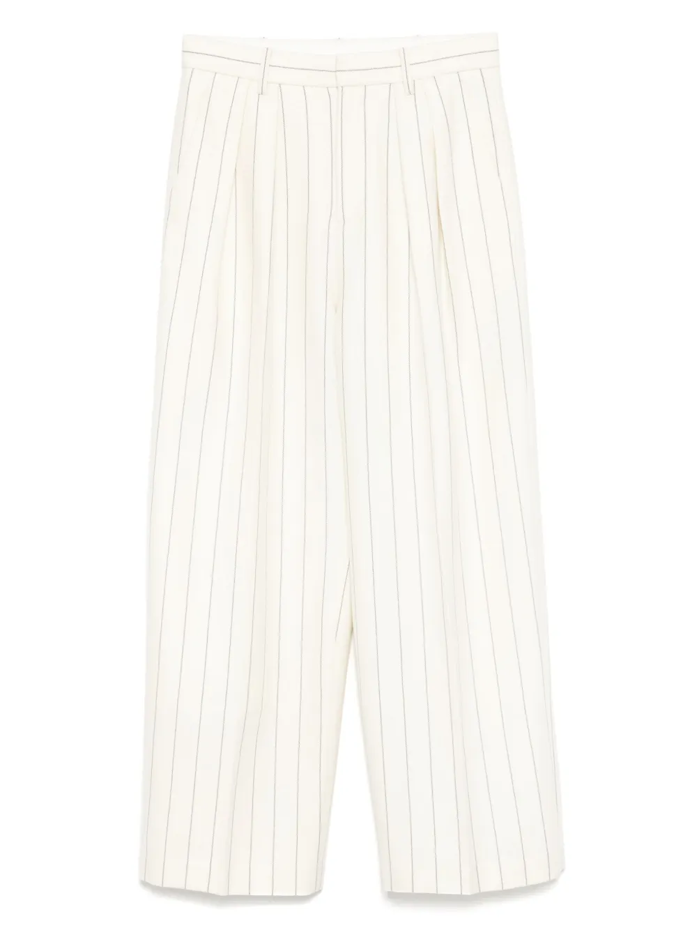 LESS STRIPED STRAIGHT LEG PANTS