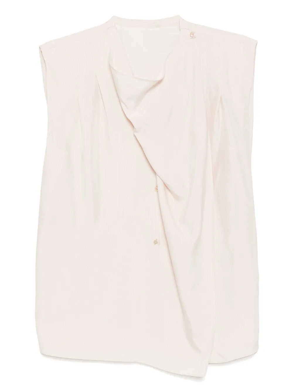 LESS SILK SLEEVELESS BLOUSE 