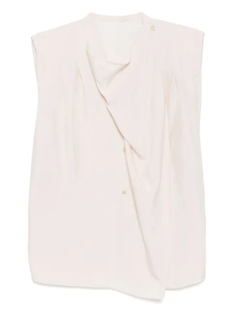 LESS silk sleeveless blouse 