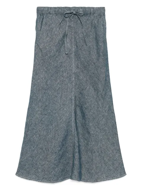 LESS  A-type linen skirt