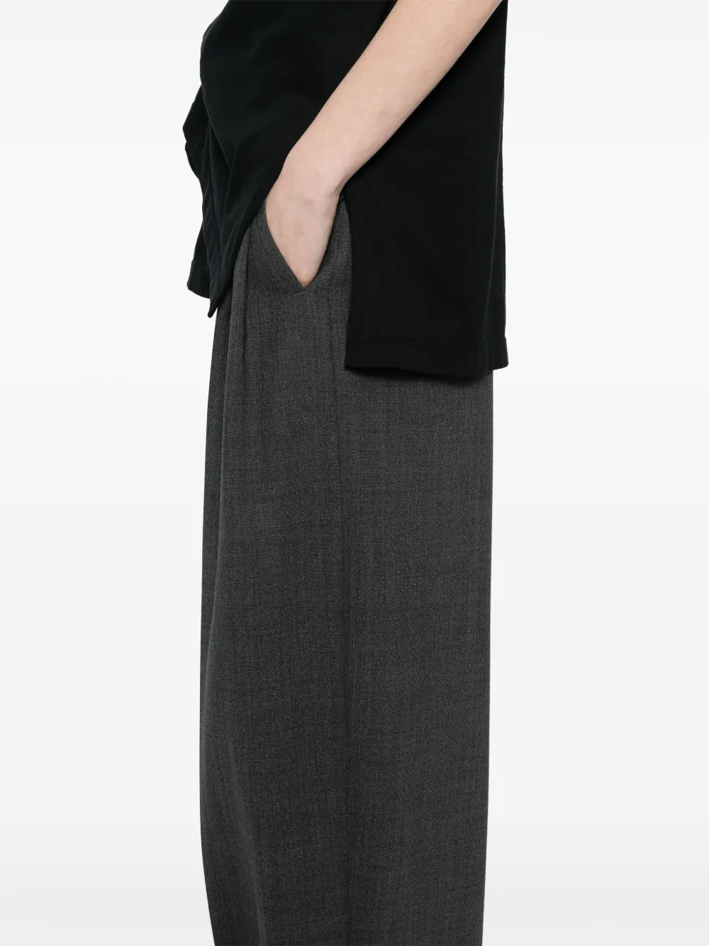LESS WIDE-LEG PANTS