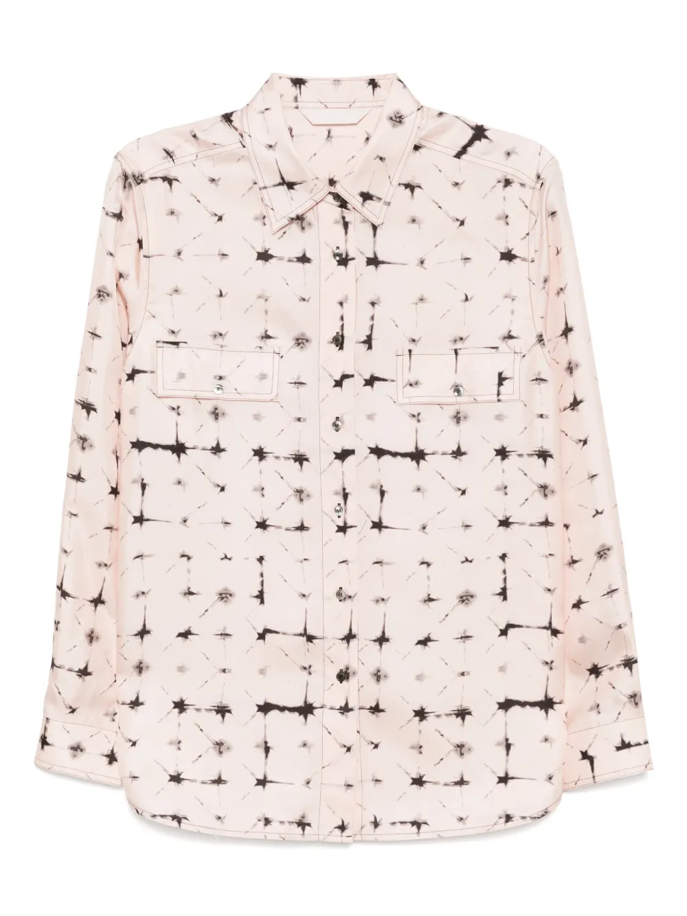 LESS SILK LONG SLEEVED SHIRT