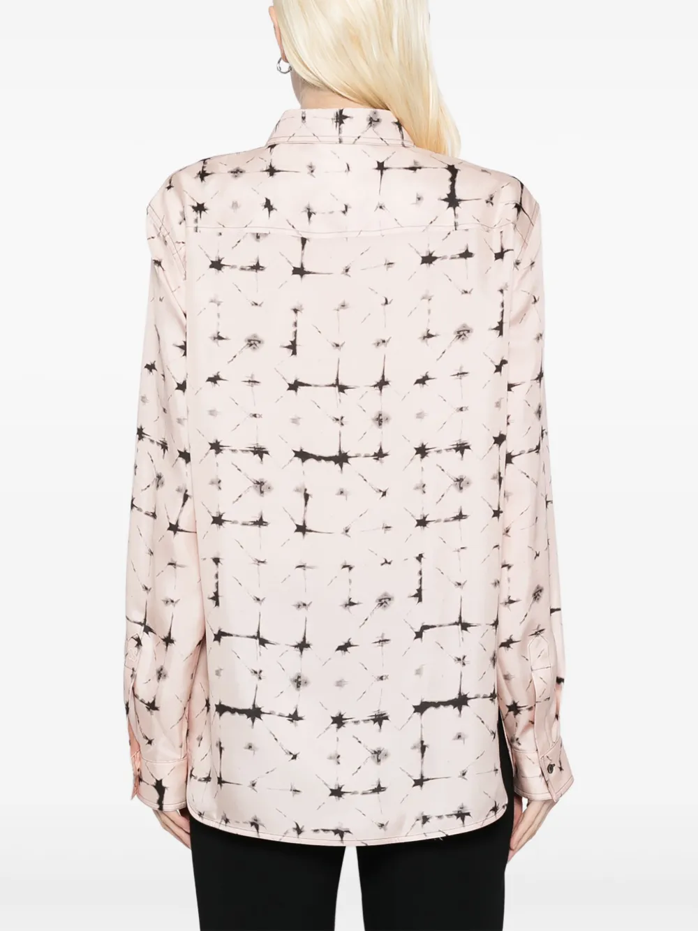 LESS SILK LONG SLEEVED SHIRT