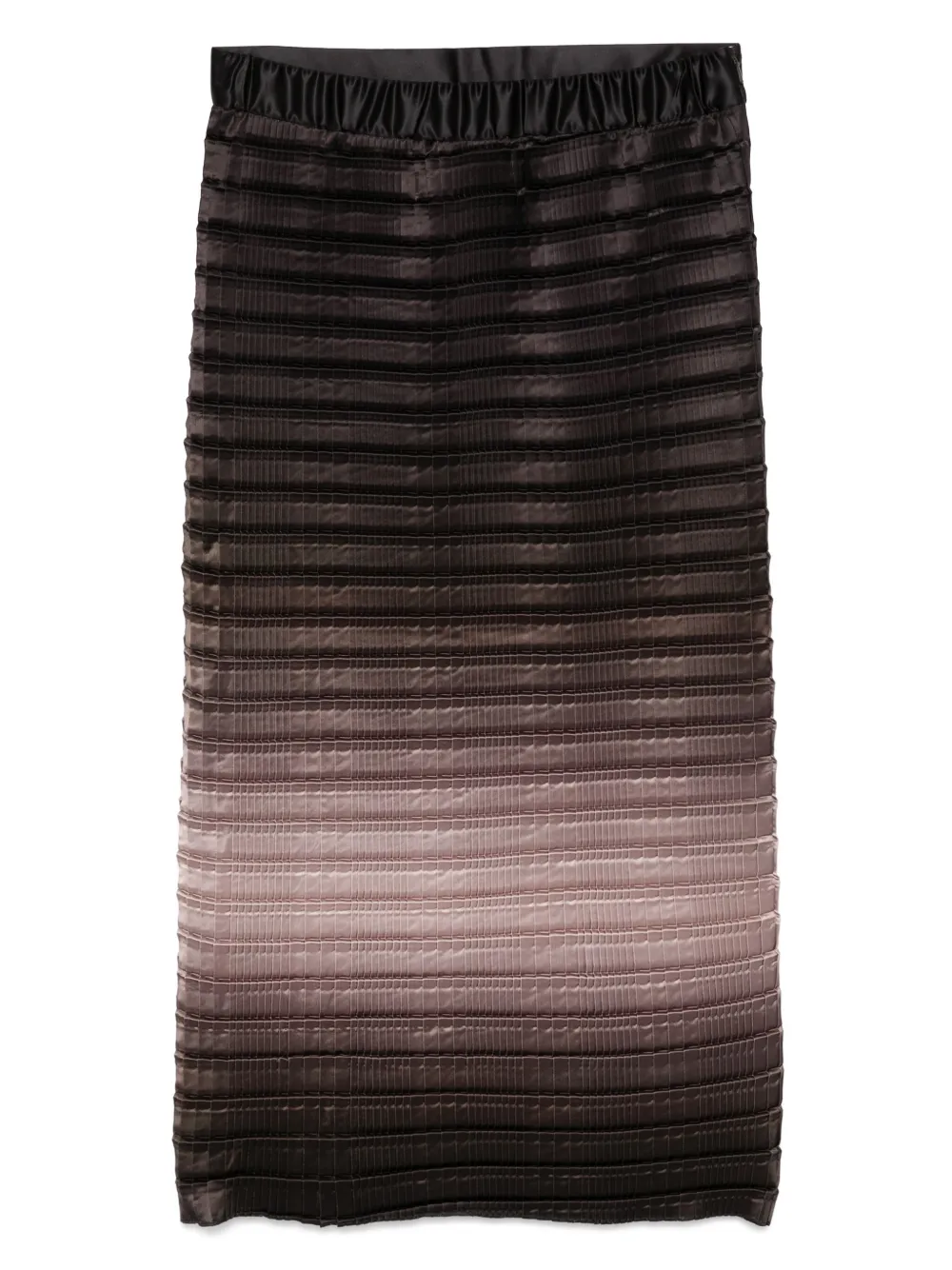 LESS HANGING DYE GRADIENT PRINTED SKIRT