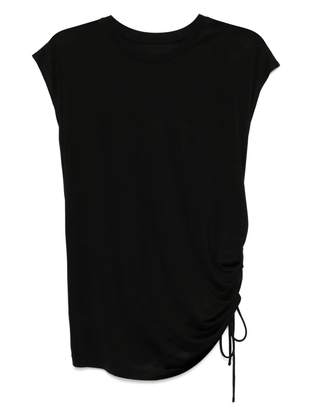 LESS ASYMMETRIC SILK VEST