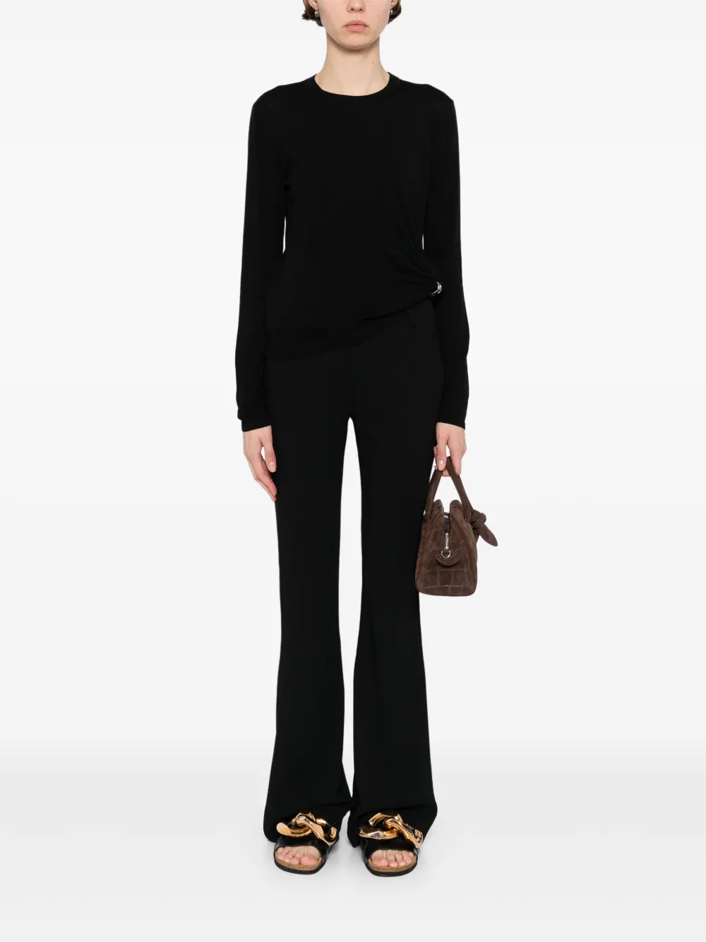 LESS DRAPED KNITTED TOP