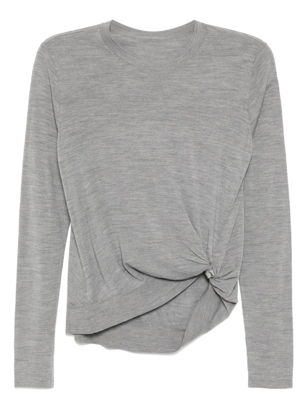 LESS DRAPED KNITTED TOP