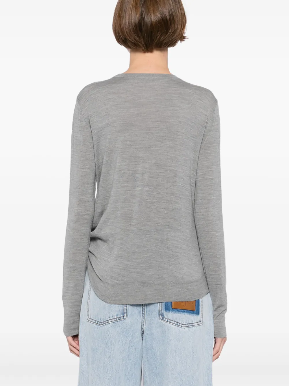 LESS DRAPED KNITTED TOP