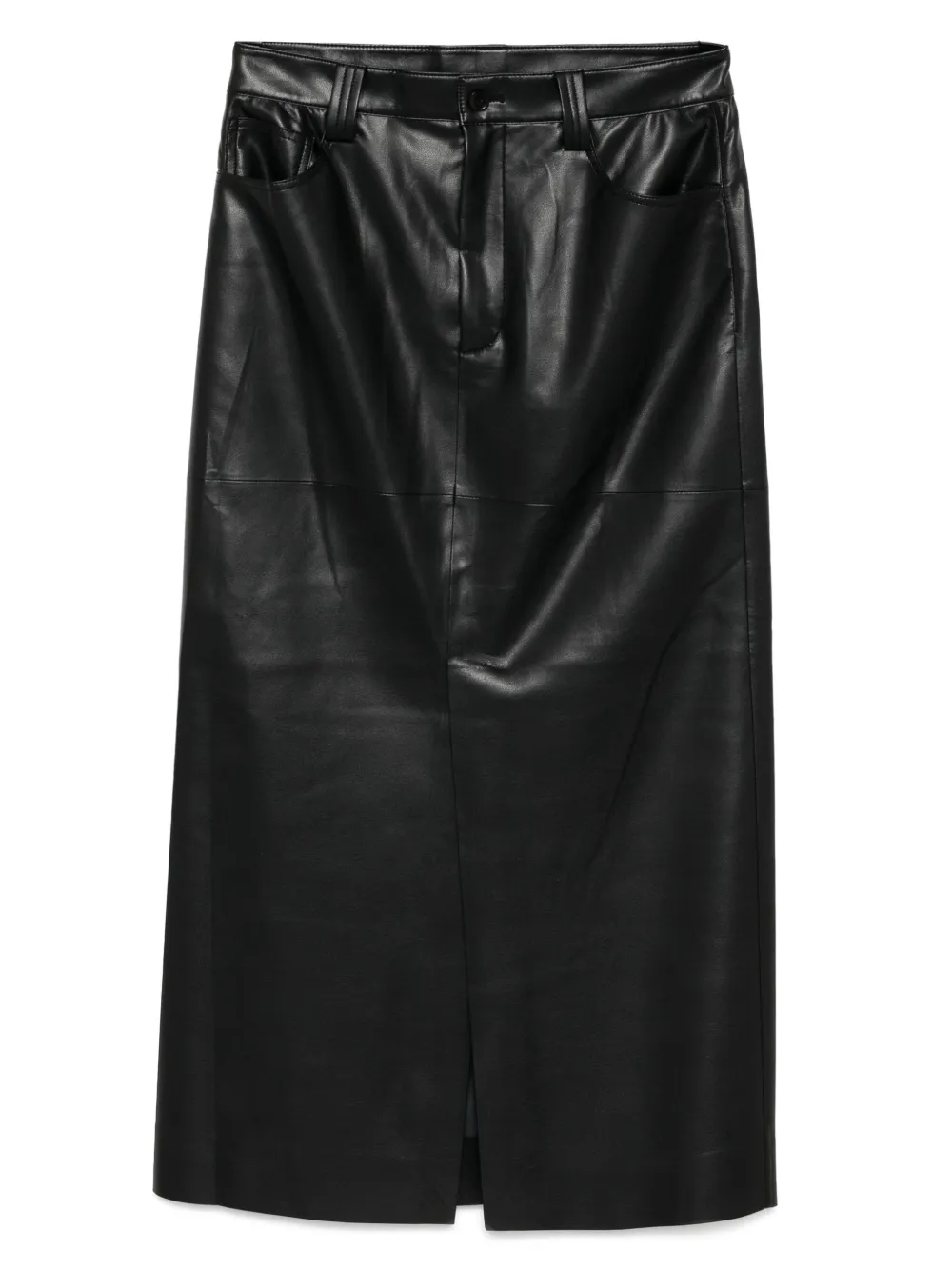 LESS falda larga con cintura alta | negro | Image 1
