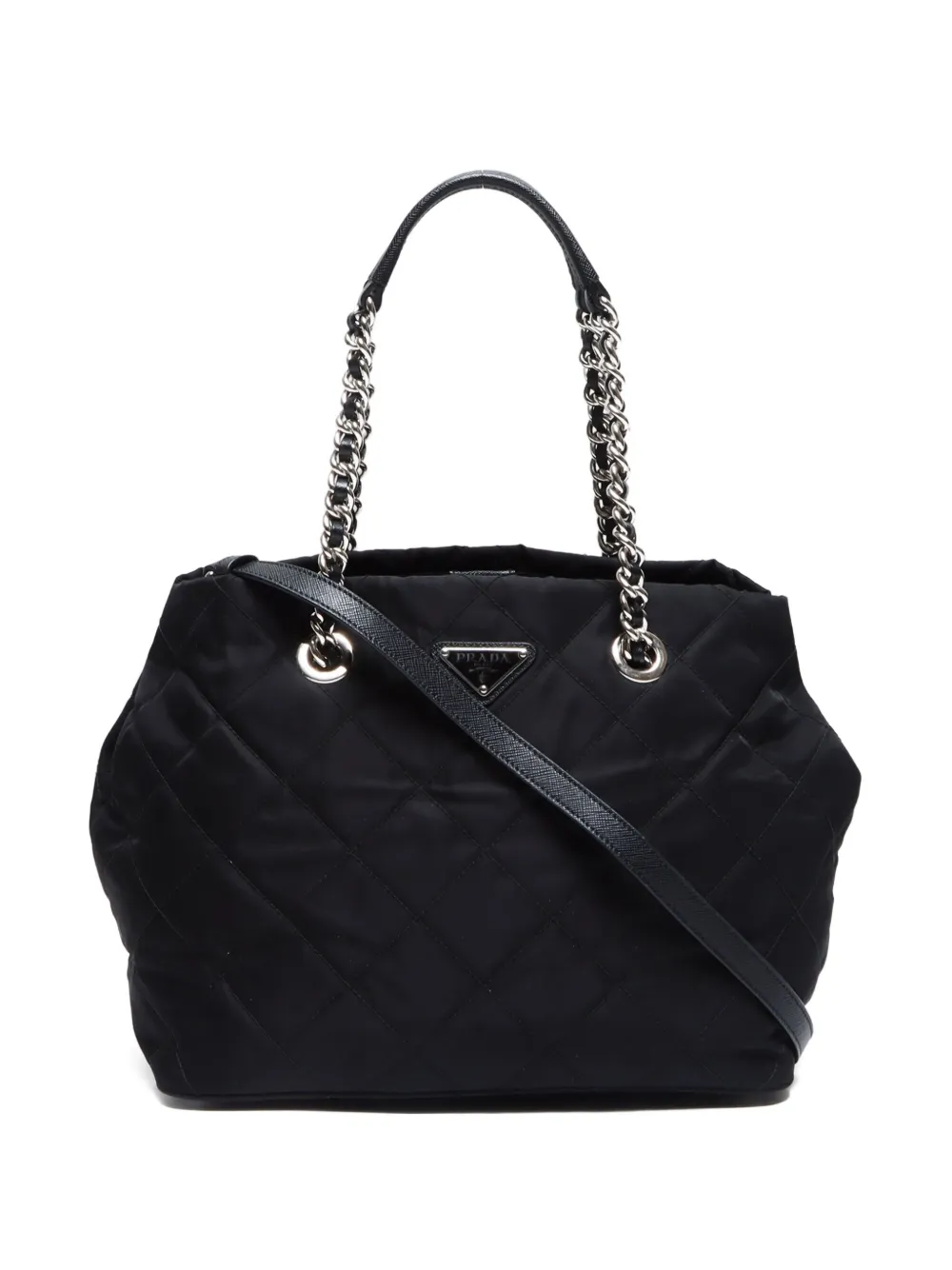 Prada Pre-Owned tote Tessuto Impuntu 2010-2020 | negro | Image 1
