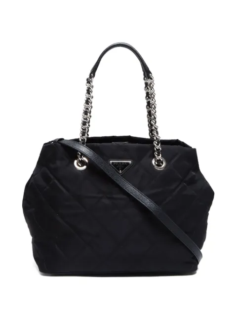 Prada Pre-Owned 2010-2020s Tessuto Impuntu tote bag