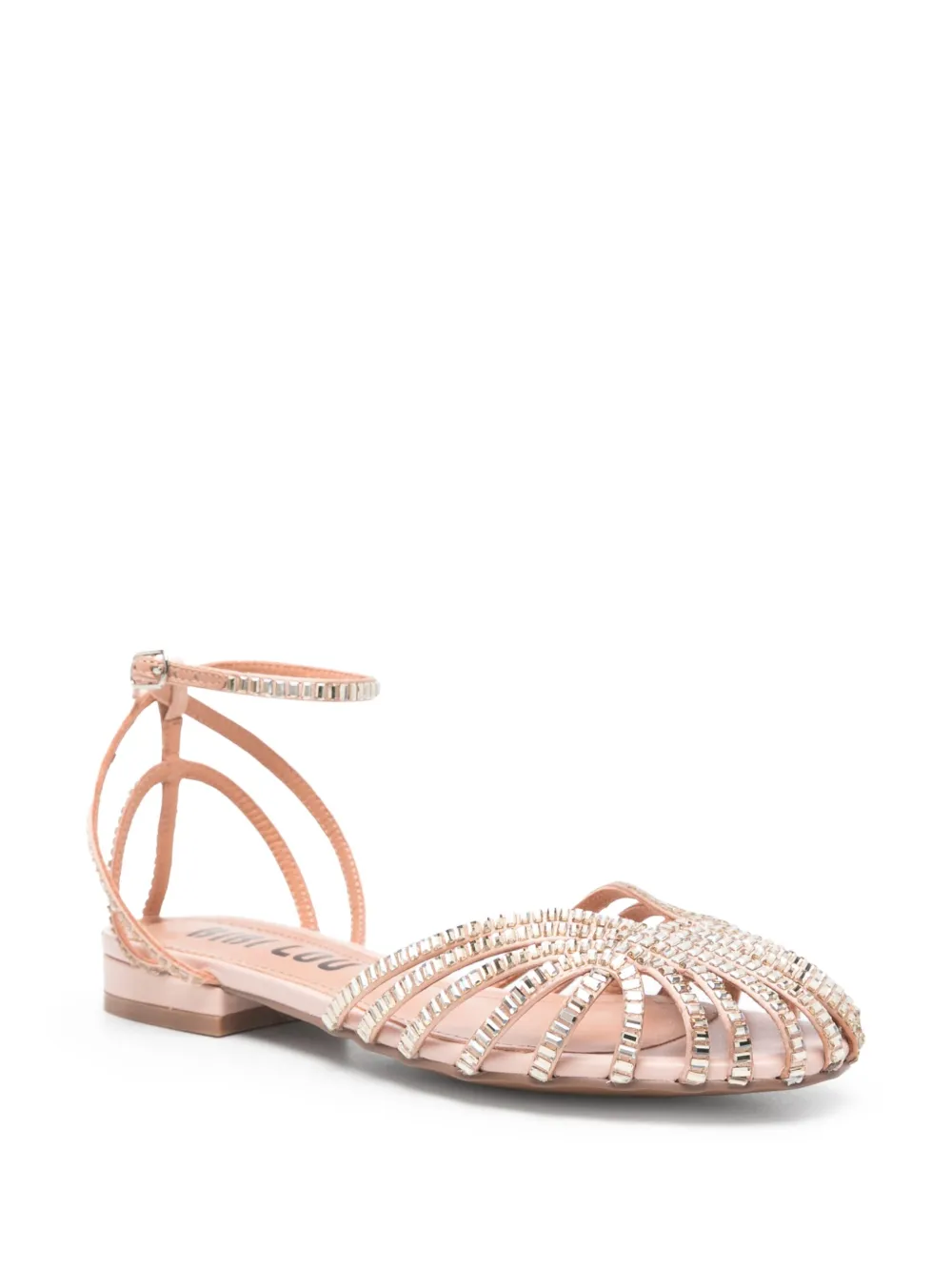 Bibi Lou Serabi platte pumps - Roze