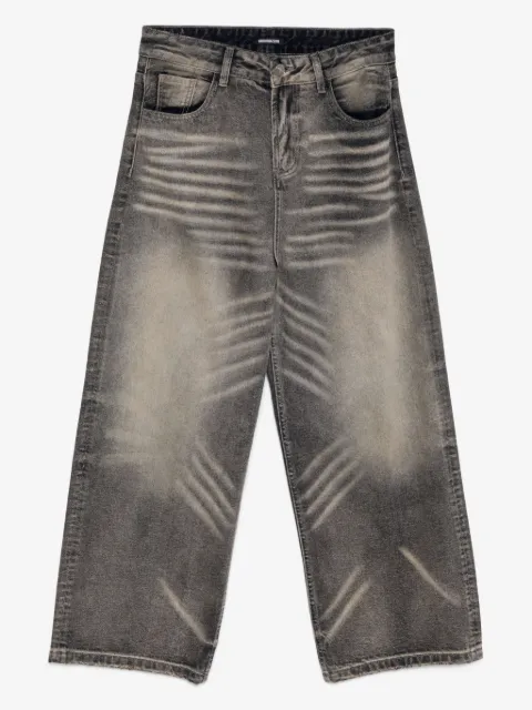 Ground Zero jeans con efecto desgastado