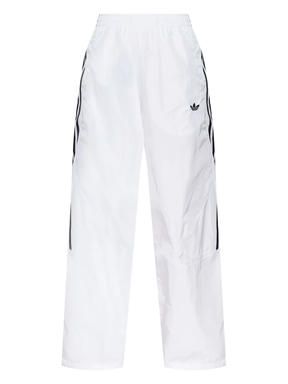 Adidas Originals Logo-embroidered Track Pants In White