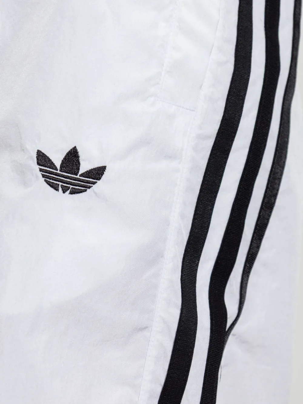 Adidas Originals Logo-embroidered Track Pants In White