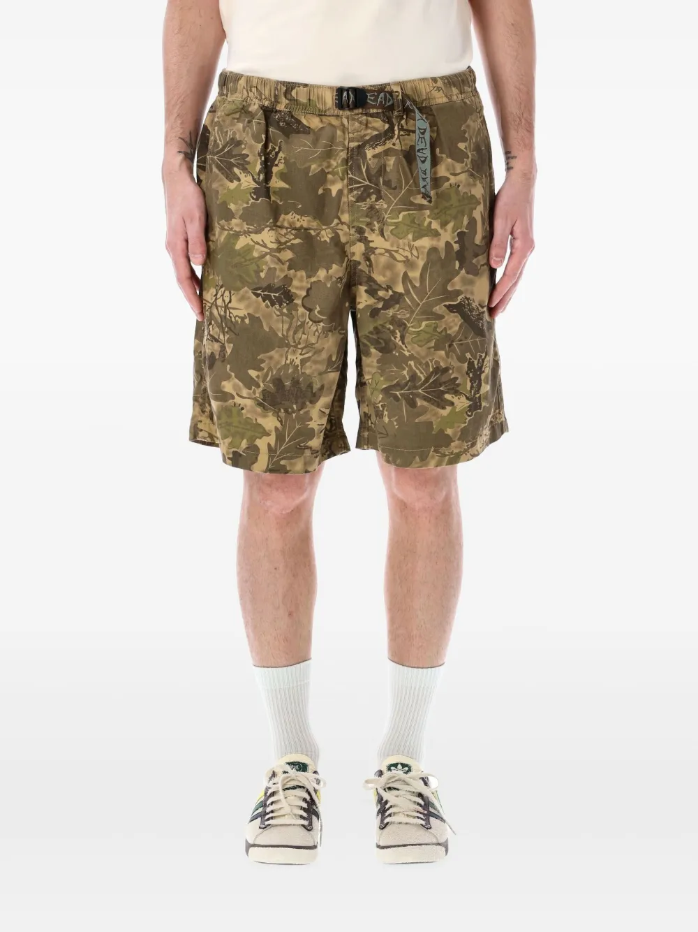 Brain Dead cotton shorts | Green | Image 1