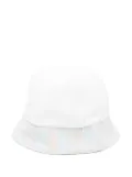 La Stupenderia contrasting-brim hat - White