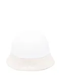 La Stupenderia contrasting-brim hat - White
