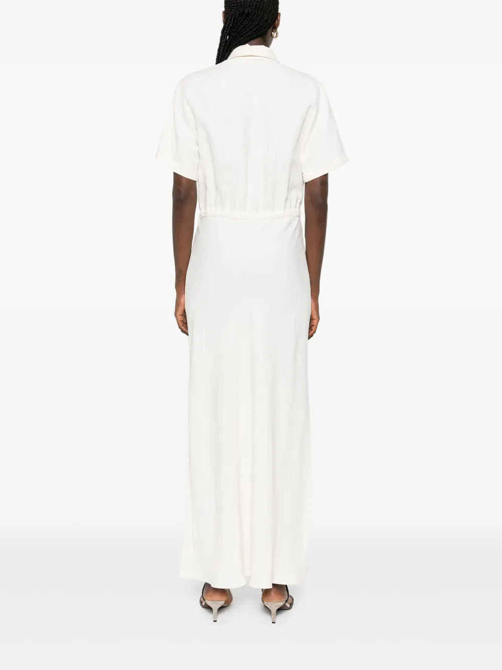 Brunello Cucinelli Short-sleeves Maxi Dress