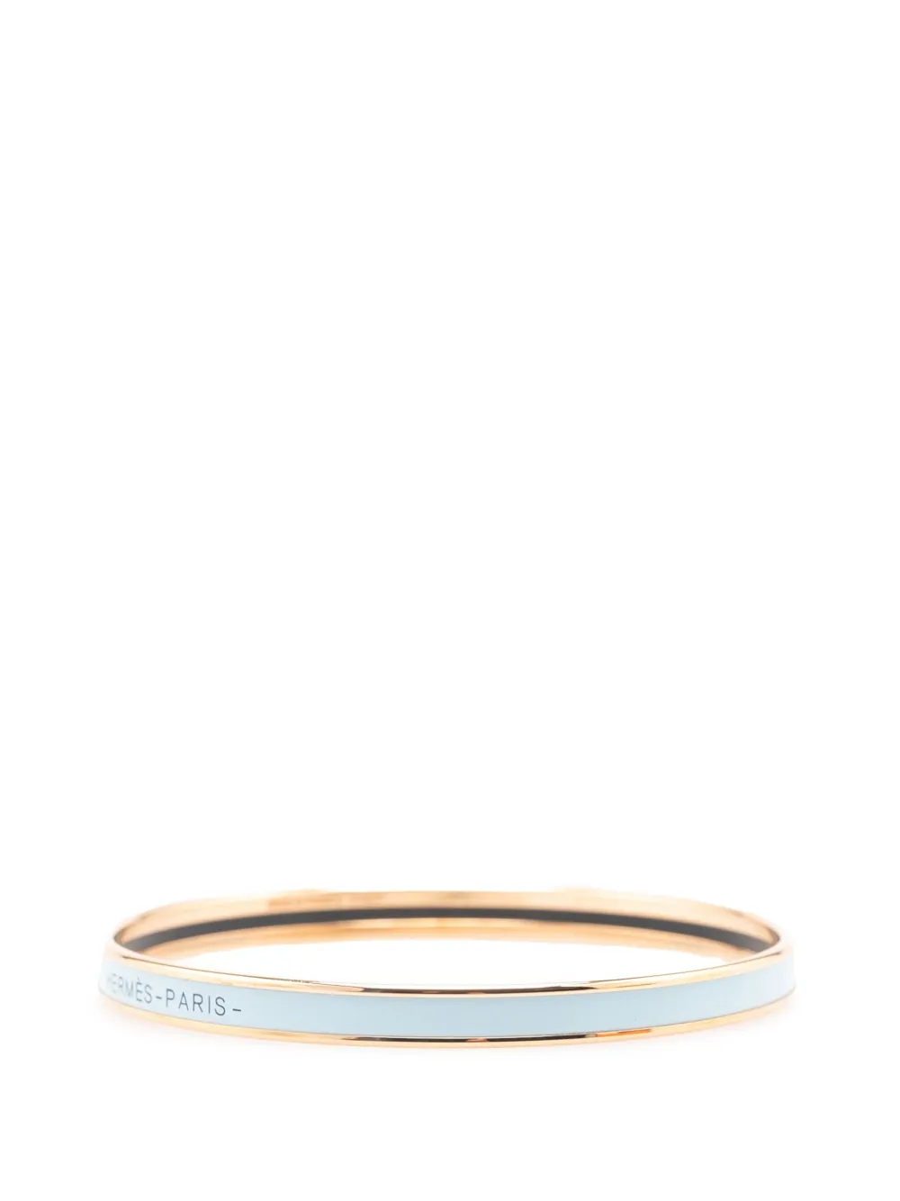 Hermès Pre-Owned pulsera Extra Narrow Uni Bangle 62 esmaltada 2000-2024 | Image 2