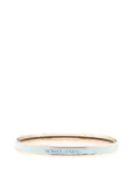 Hermès Pre-Owned 2000-2024 Extra Narrow Enamel Uni Bangle 62 costume bracelet - Blue
