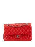 CHANEL Pre-Owned 2009-2010 Medium Classic Lambskin Double Flap shoulder bag - Red