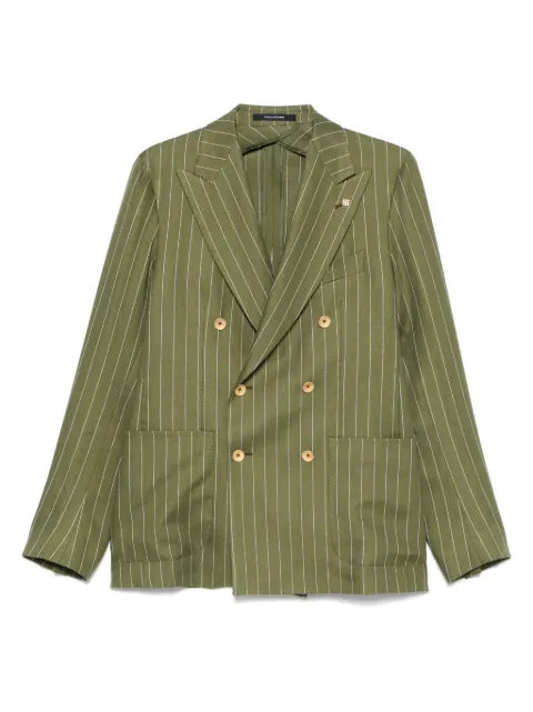 Tagliatore striped blazer 