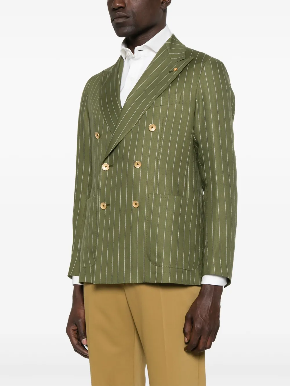TAGLIATORE STRIPED BLAZER