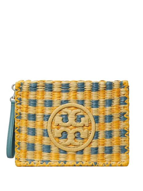 Pochette Ella à carreaux - Tory Burch - Modalova